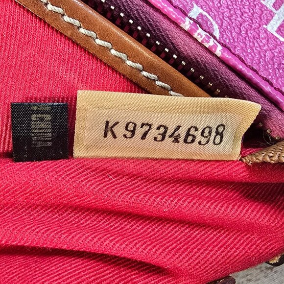 Dooney & Bourke Pink Monogram Crossbody Bag - Picture 6 of 13